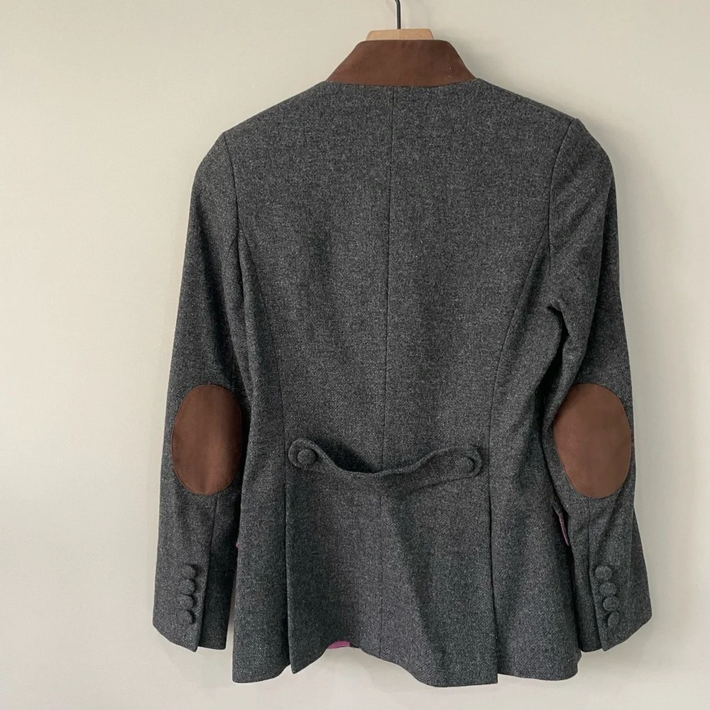 Karin Miller Hamburg wool coat with buckles - Picture 5 of 13